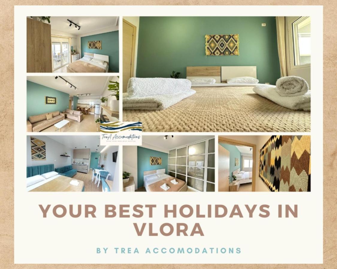 Vlorë Trea Accomodations - Suite Lungomare מראה חיצוני תמונה